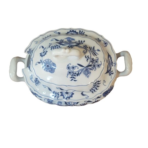 Blue Danube China Frant Josef Soup Tureen With Lid 8.5" and original box - Picture 8 of 16
